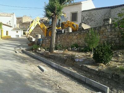 Obras en Bajada del Molino
